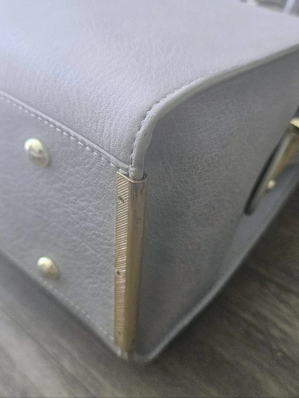 LaBante Gray Aricia Vegan Laptop Tote Bag Great Condition $486